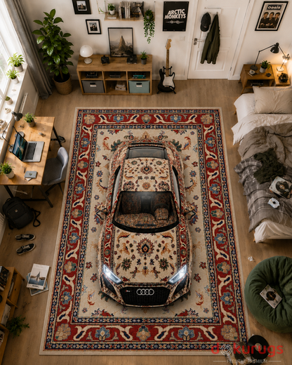 Kırmızı Audi