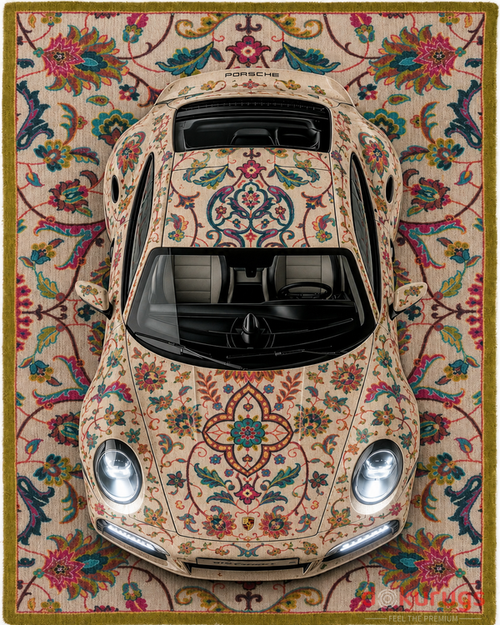 Renkli Porsche