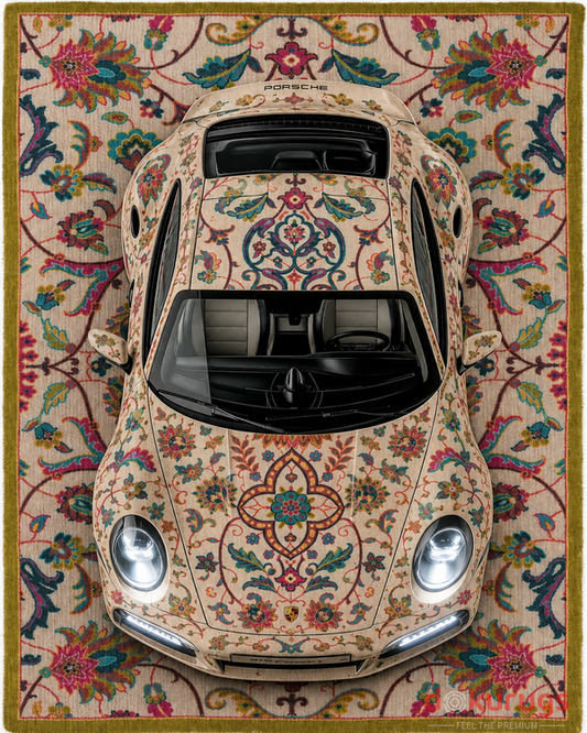 Renkli Porsche
