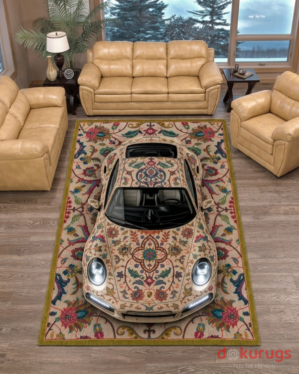 Renkli Porsche