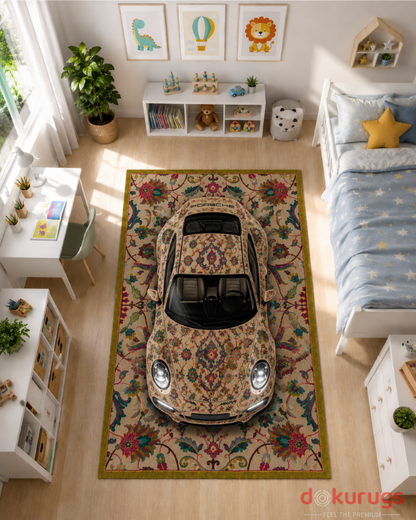 Renkli Porsche