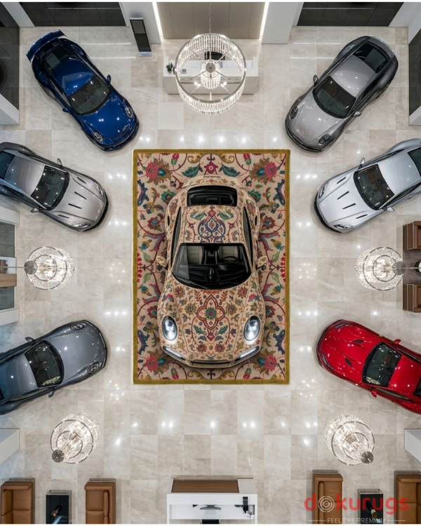 Renkli Porsche