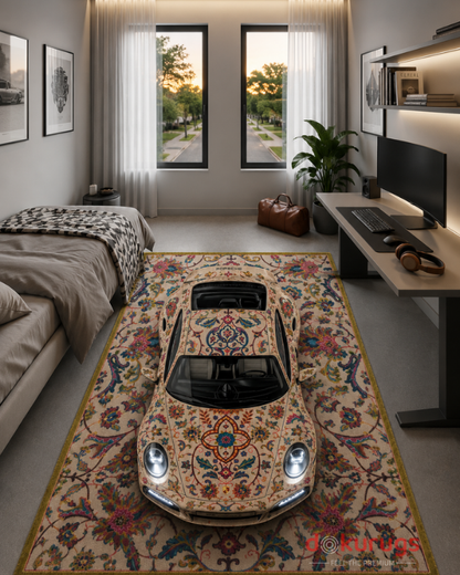 Renkli Porsche